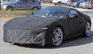 Ferrari Roma spied - front 3/4